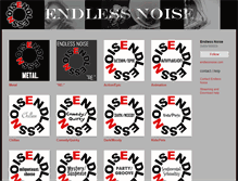Tablet Screenshot of music.endlessnoise.com